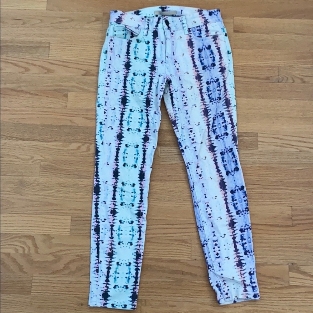 Joe’s Skinny Ankle Jeans in Pastel Snakeskin 29